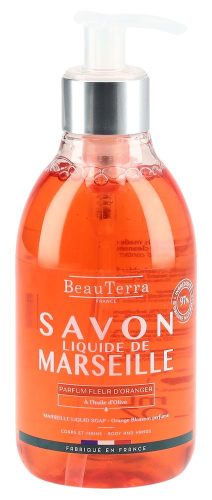BeauTerra, BeauTerra Flüssigseife Marseille Orangenblüte (300ml)