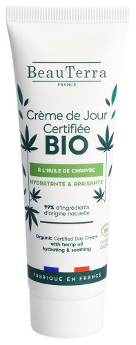 BeauTerra, BeauTerra Tagescreme Hanf & Aloe Vera Bio (50ml)
