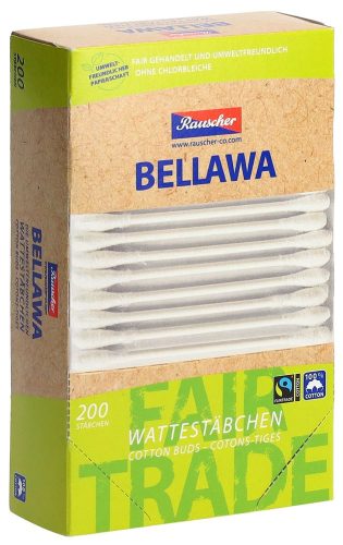 Flawa Consumer GmbH, Bellawa Fairtrade Wattestäbchen 200 Stück