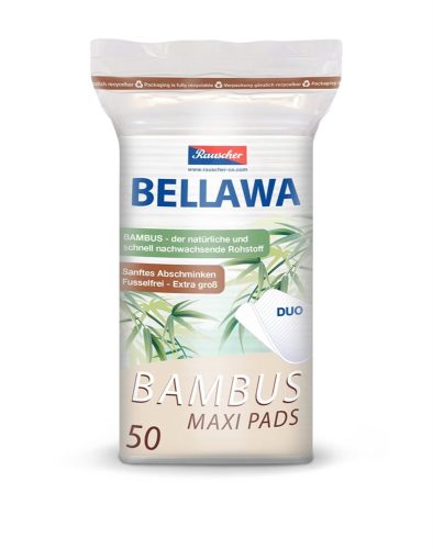 BELLAWA, BELLAWA Abschminkpads Bambus Maxi (50 Stk)