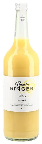Ben's GINGER, Ben's GINGER Ingwerkonzentrat Bio (1000ml)
