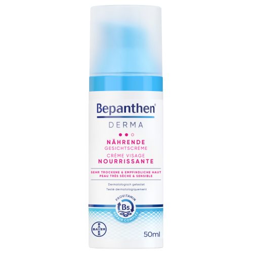 Bepanthen, Bepanthen - DERMA Nährende Gesichtscreme, 50 ml