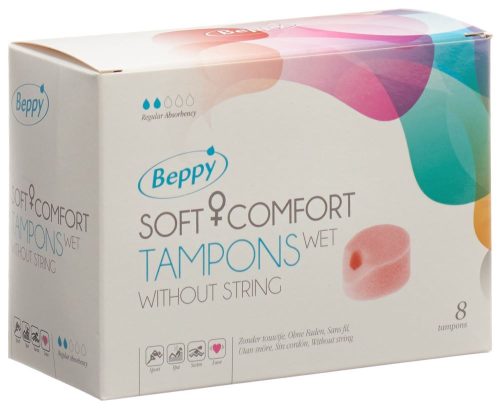 Beppy, BEPPY SOFT Comfort Tampons Wet 8 Stk