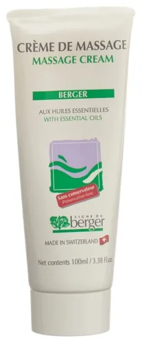 Berger, BERGER crème massage (100g)