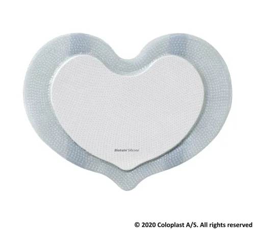 Biatain Silicone Sacral Schaumverband 15x19cm 5 Stk