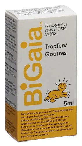 BiGaia, BIGAIA Tropfen mit Lactobacillus reuteri 5 ml
