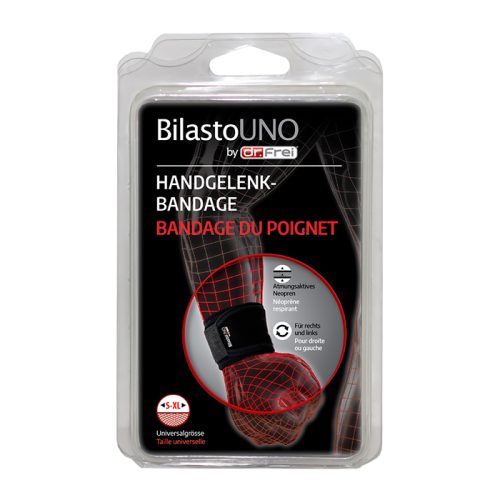 Bilasto, Bilasto Uno Handgelenkbandage mit Velcro S-XL (1 Stk)