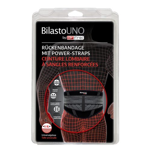 Bilasto, Bilasto Uno Rückenbandage mit Power Straps S-XL (1 Stk)
