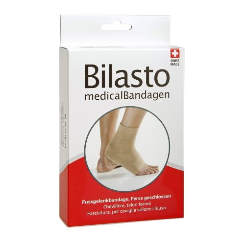 Bilasto, Bilasto Fussgelenkbandage Ferse geschlossen beige XL (1 Stk)