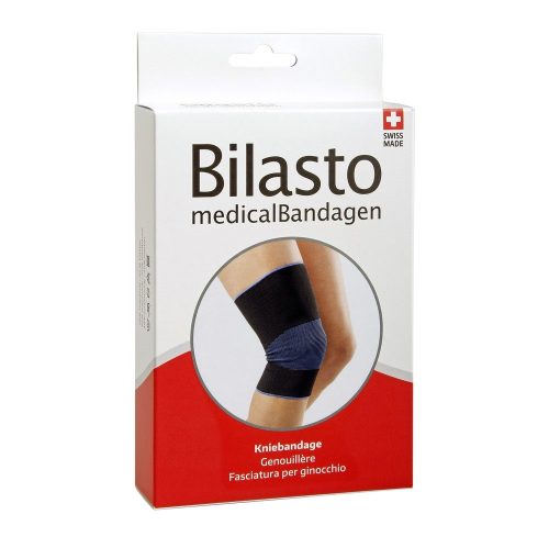 Bilasto, Bilasto Kniebandage M schwarz/blau (1 Stück)