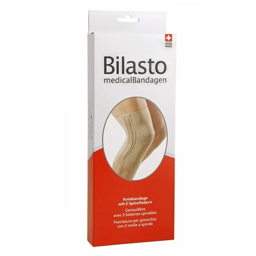 Bilasto, Bilasto Kniebandage je 2 Spiralfedern beige XL (1 Stk)