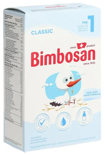 Bimbosan Classic Pre-1 Säuglingsmilchnahrung 400 g