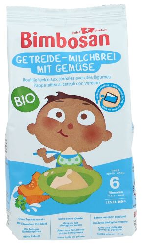 Bimbosan, Bimbosan Bio-Getreide-Milchbrei mit Gemüse (300g)