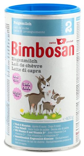 Bimbosan, Bimbosan Ziegenmilch 2 Folgemilch (400g)