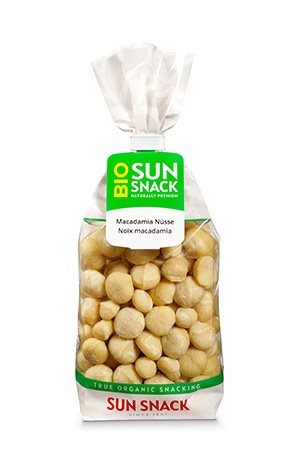 SUN SNACK, SUN SNACK Macadamia Nüsse Bio (225g)