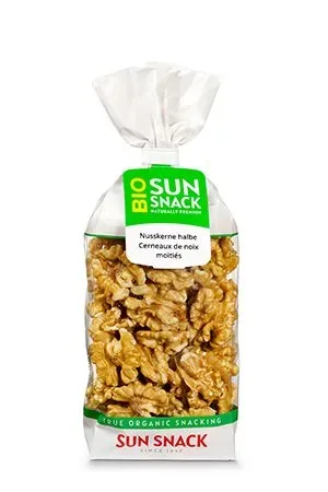 SUN SNACK, SUN SNACK halbe Baumnusskerne Bio (150g)