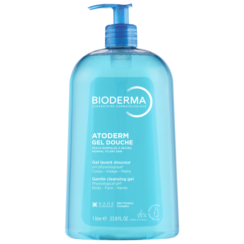 BIODERMA, BIODERMA - Atoderm Gel douche Mildes, seifenfreies Duschgel für normaler bis trockene empfindliche Haut, 1 l