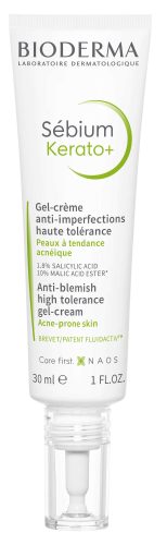 BIODERMA, BIODERMA - Sébium Kerato+ - Anti-Imperfektionen Gel-Creme, hohe Verträglichkeit, 30 ml