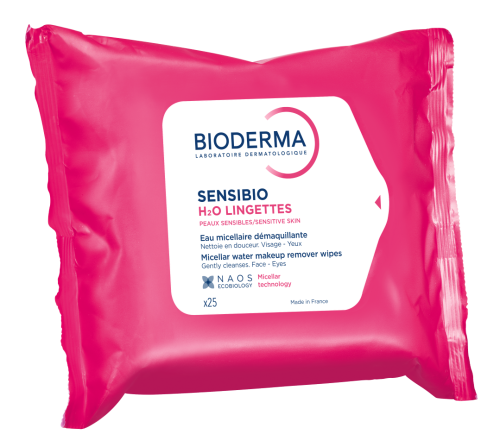 BIODERMA, BIODERMA Sensibio H2O lingettes (25 Stk)