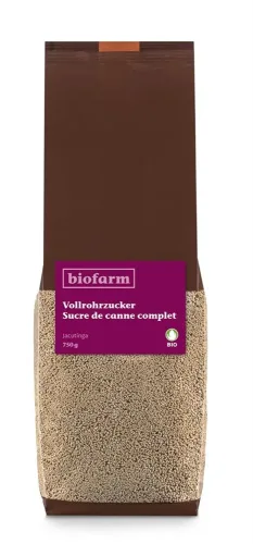 biofarm, biofarm Vollrohrzucker Jacutinga (750g)