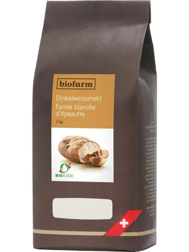 biofarm, biofarm Dinkelweissmehl Knospe (1kg)