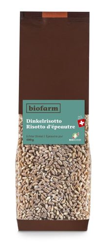 biofarm, biofarm Buonfarro Dinkelrisotto CH Knospe (500g)
