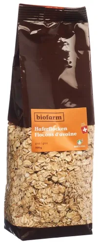 biofarm, biofarm Haferflocken grob Knospe (500g)