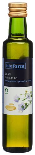 biofarm, biofarm Leinöl Knospe (2.5dl)