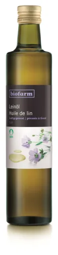 biofarm, biofarm Leinöl Knospe (5dl)