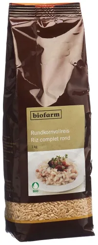 biofarm, biofarm Rundkornvollreis Knospe (1kg)