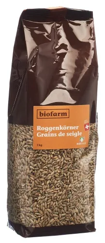 biofarm, biofarm Roggenkörner Knospe (1kg)