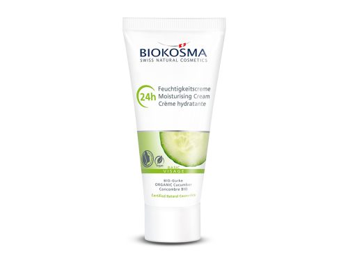 Biokosma, BIOKOSMA Basic Visage 24h-Feuchtigkeitscreme mit Bio-Gurke (30ml)