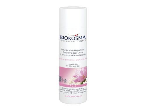 Biokosma, Biokosma Verwöhnende Körperlotion Bio-Wildrose – Bio-Holunderblüte