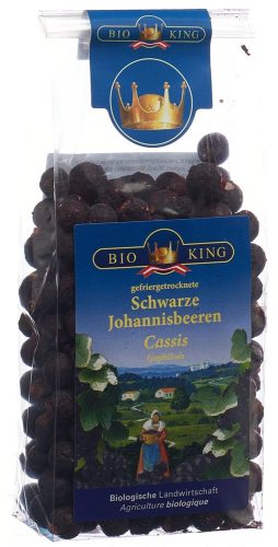 BioKing, BIOKING Schwarze Johannisbeeren Gefriergetrocknet Bio (50g)