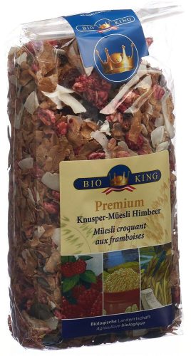 BioKing, BIOKING Premium Knusper-Müsli Himbeer (375g)