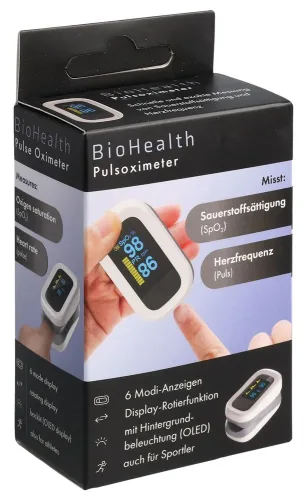 BioHealth, BioHealth Pulsoximeter mit Perfusions-Index (1 Stk)