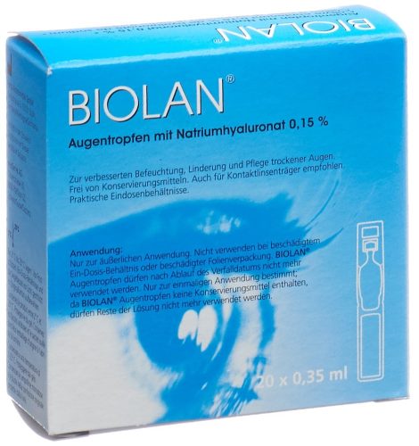 Biolan, Biolan 20x0.35ml  | Augentropfen