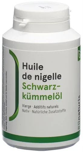 Bionaturis, BIOnaturis Schwarzkümmelöl Kapseln 500mg (180 Stk)