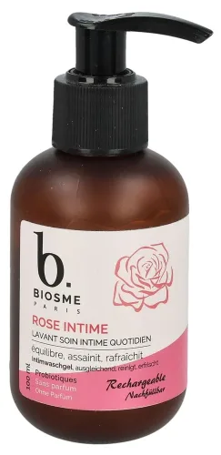 Biosme, Biosme Waschgel Intimpflege Rose Probiotika (100ml)