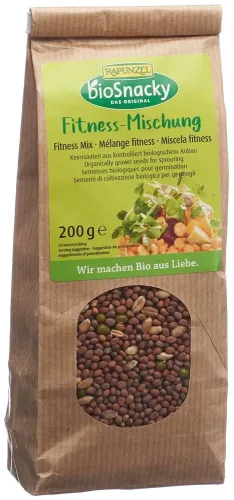RAPUNZEL, RAPUNZEL BioSnacky Fitness-Mischung (200g)