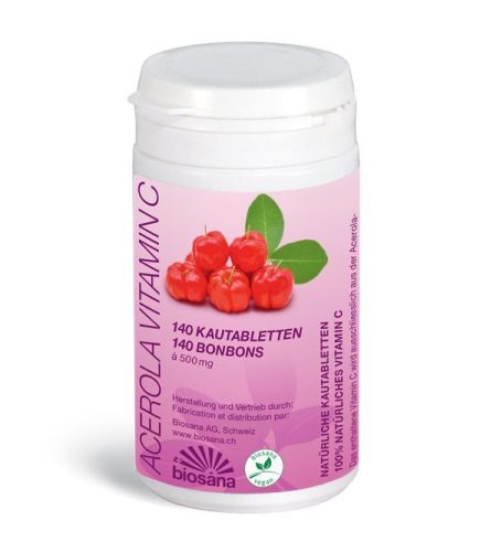 biosana, biosana Acerola Vitamin C Tablette (140 Stück)