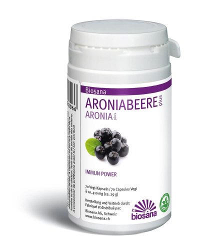 Biosana, Biosana Aroniabeere plus Kapseln (70 Stk)