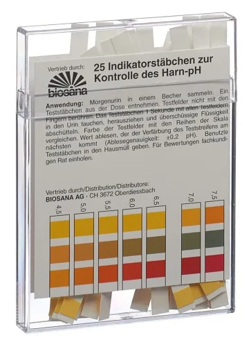 Biosana, Biosana Indikatorstäbchen pH 4.5-9.25 (25 Stk)