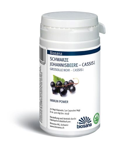 Biosana, Biosana Schwarze Johannisbeere plus Kapseln (70 Stk)