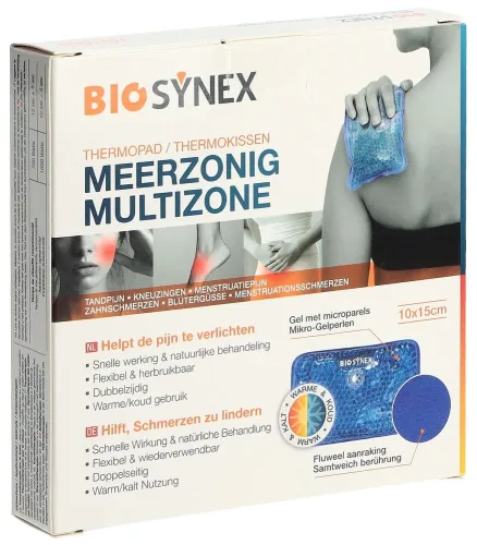 Biosynex, BIOSYNEX Kalt Warm Kompresse 10x15cm Multizonen (1 Stk)