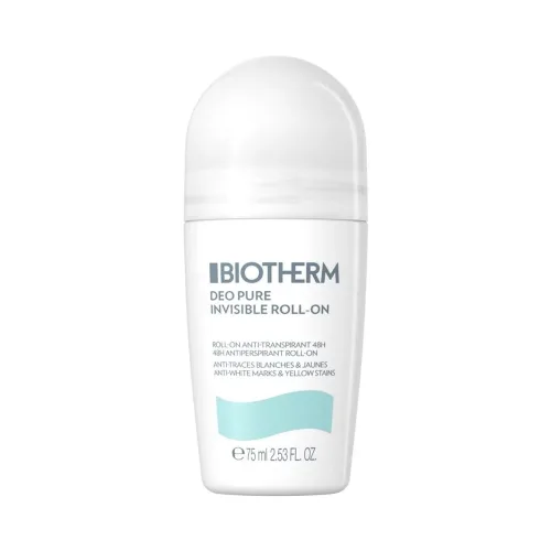 Biotherm, Biotherm Deo Pure Invisible Roll-On 48H Deodorants 75 ml