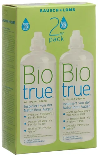 Biotrue, Biotrue All-in-one 2x300ml  | Pflegemittel