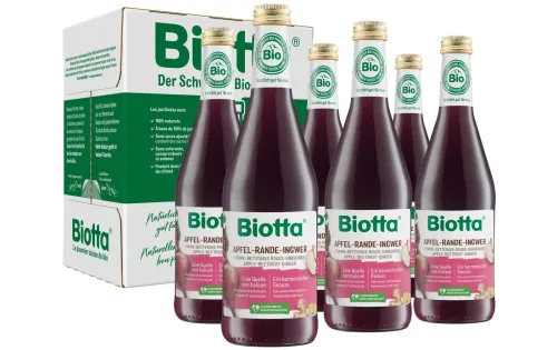 Biotta, Biotta Bio Apfel-Rande-Ingwer (6x5dl)