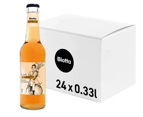 Biotta, Biotta Sprizz Karotte-Mandarine (24x3.3dl)