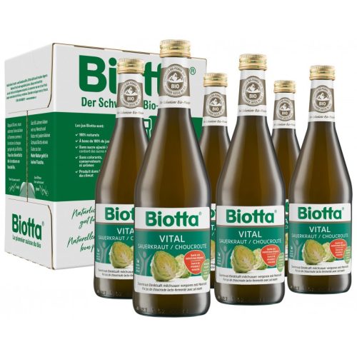 Biotta, Biotta Vital Sauerkraut Bio (6x500ml)